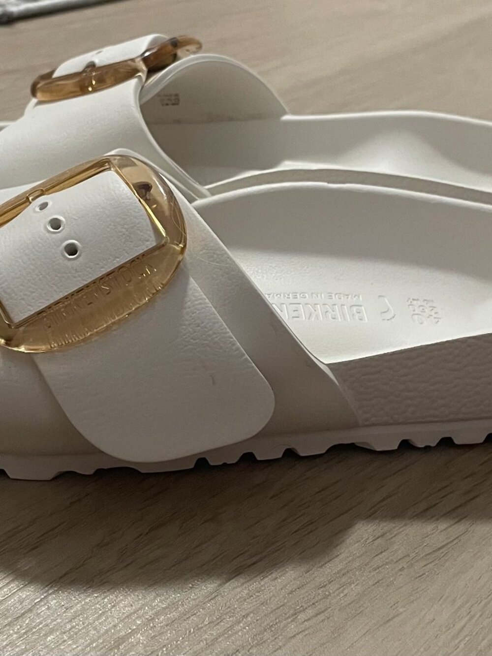 White EVA Birkenstocks - Picture 2 of 5